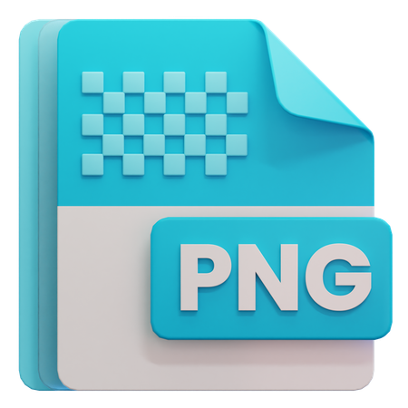 Format de fichier png  3D Icon