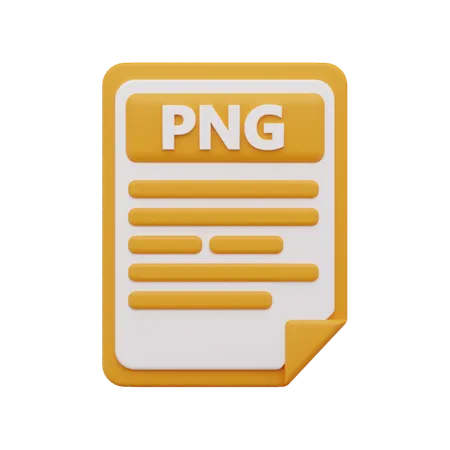 Png file 3D Icon