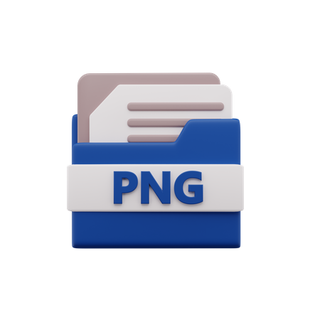 Png File 3D Icon