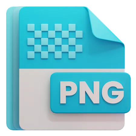 Png File Format  3D Icon