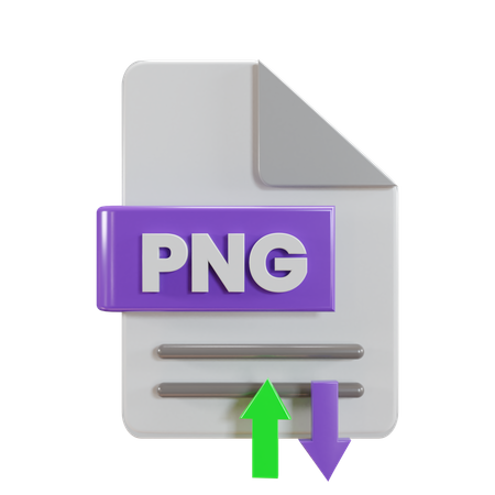 Png File Transfer  3D Icon