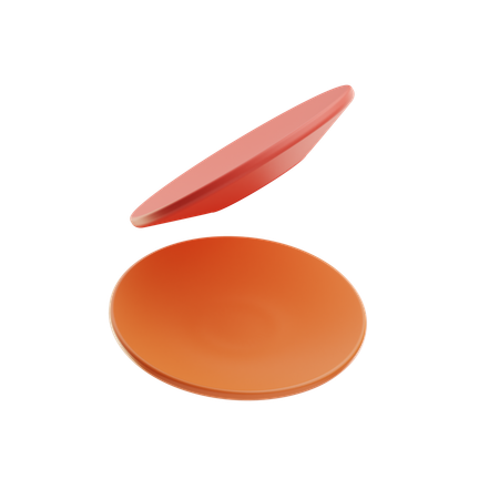 Pó compacto  3D Icon