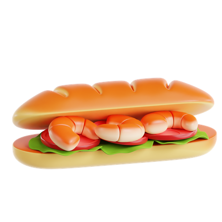 Après un sandwich  3D Icon