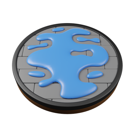 Poça  3D Icon