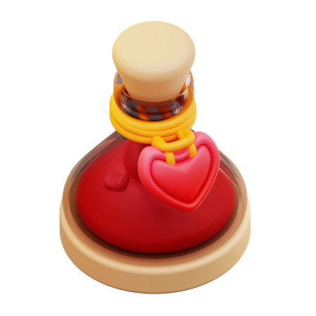 Poção do amor  3D Icon