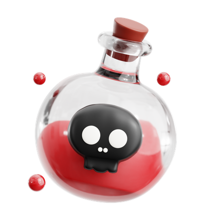 Poção morta  3D Icon