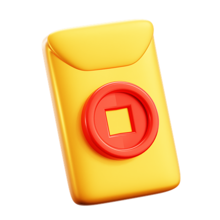 Poche rouge  3D Icon