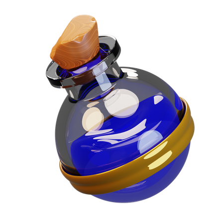 Poción de alto maná  3D Icon