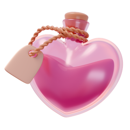 Poción de amor  3D Icon