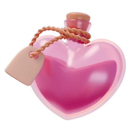 Poción de amor  3D Icon