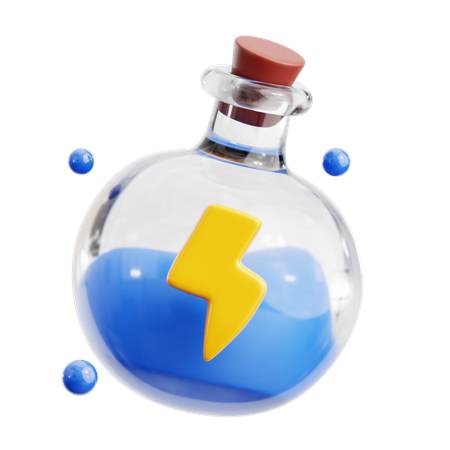 Poción de energía  3D Icon