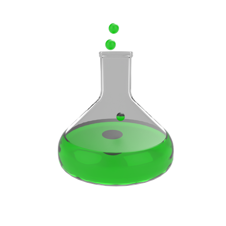 Poción de química  3D Icon