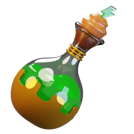 Poción de resistencia definitiva  3D Icon