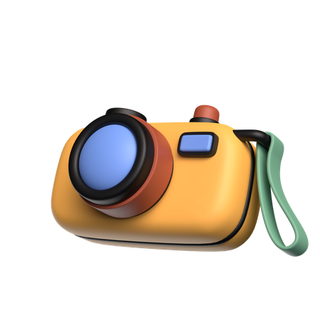 Pocket Camera  3D Icon