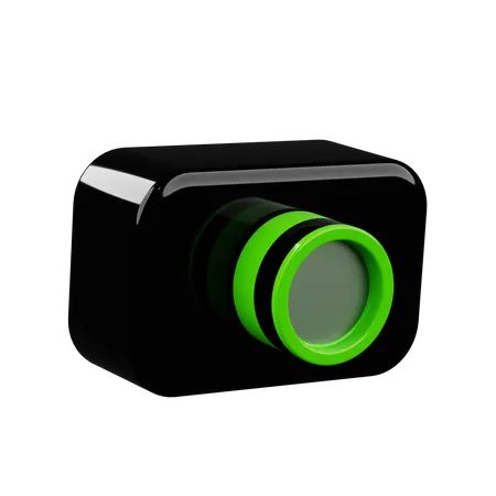 Pocket Camera  3D Icon