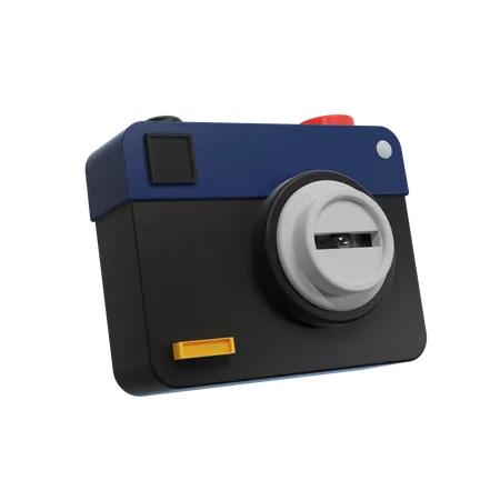 Pocket Camera  3D Icon