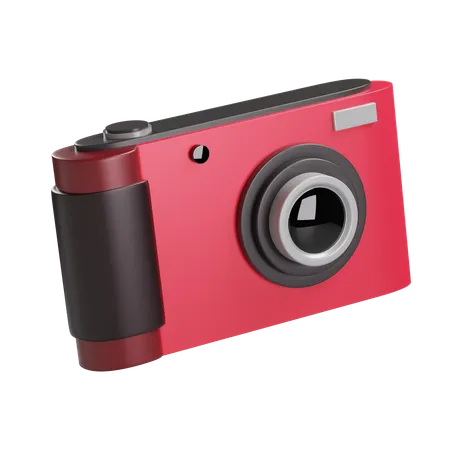 Pocket Camera In Transparent Background 3 D Illustration 3D Illustration