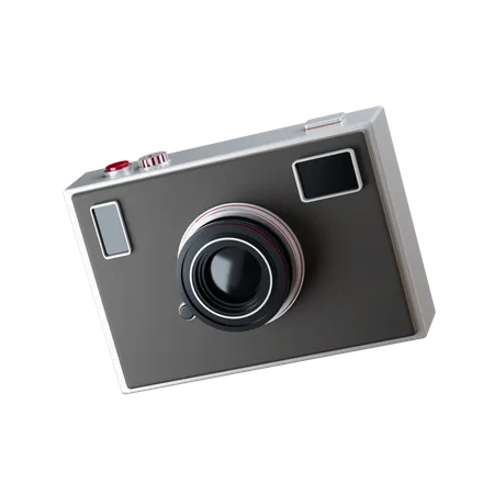 3 D Pocket Camera Icon 3D Illustration