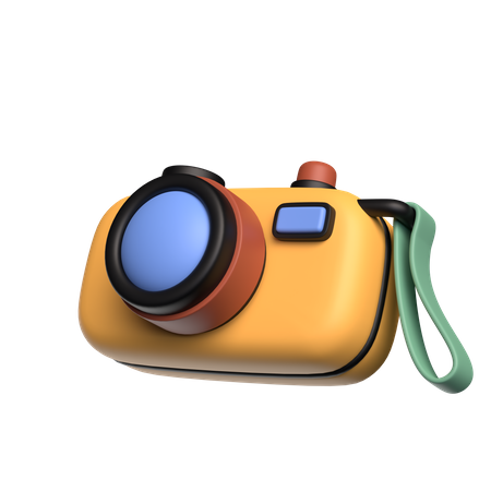 Pocket Camera  3D Icon