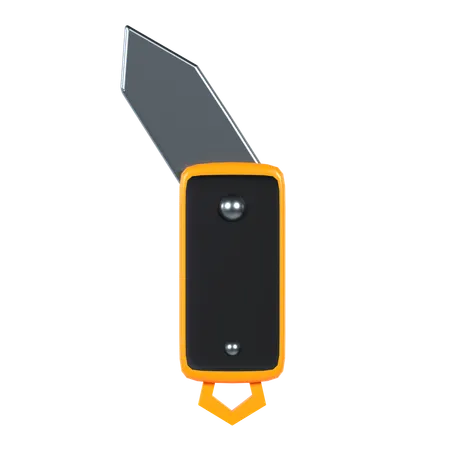 Pocket Knife 3 D Illustration 3D Icon