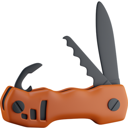 Pocket Knife  3D Icon