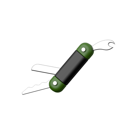 Pocket Knife  3D Icon