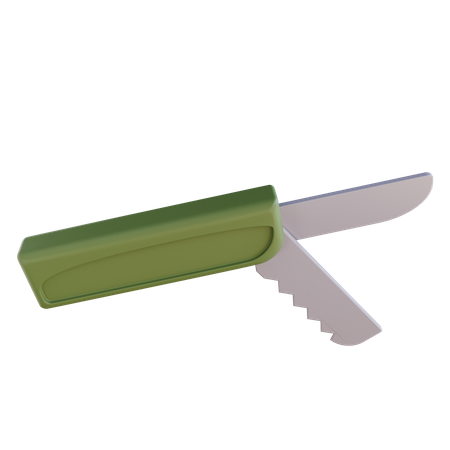 Pocket Knife  3D Icon