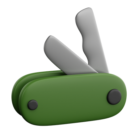 Pocket Knife  3D Icon