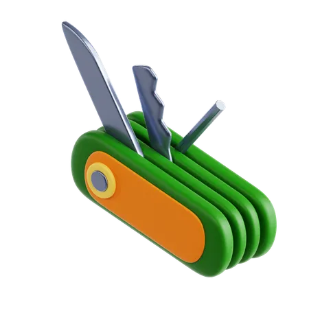 Pocket Knife  3D Icon