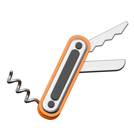 Pocket Knife  3D Icon