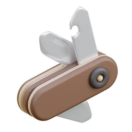 Pocket Knife  3D Icon