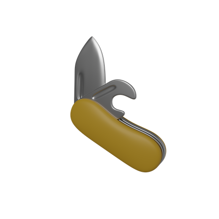 Pocket Knife  3D Icon