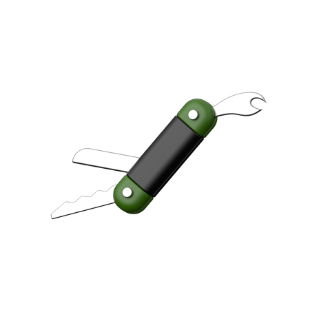 Pocket Knife  3D Icon