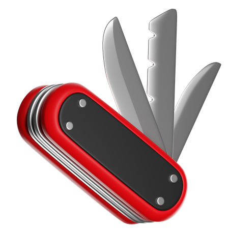 Pocket knife  3D Icon