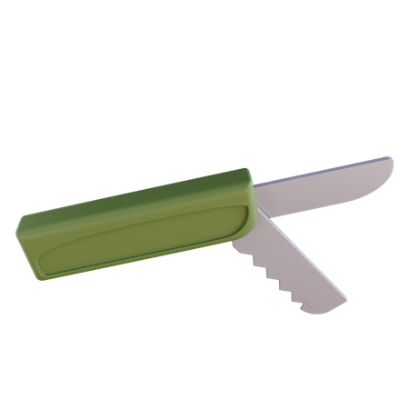 Pocket Knife  3D Icon