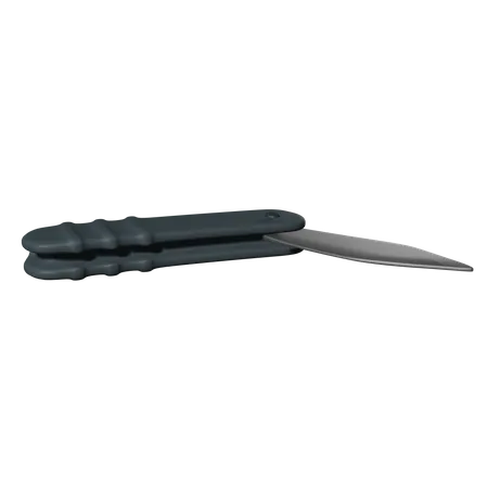 3 D Pocket Knife Illustration 3D Icon