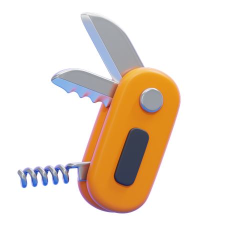 Pocket Knive  3D Icon