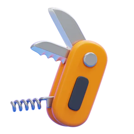 Pocket Knive  3D Icon