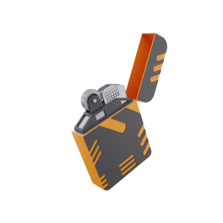 Pocket Lighter  3D Icon