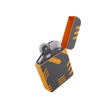 Pocket Lighter  3D Icon