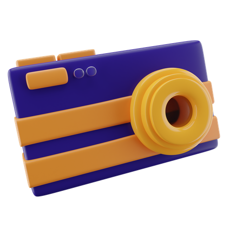 Pocket Mirrorless Digital Camera  3D Icon