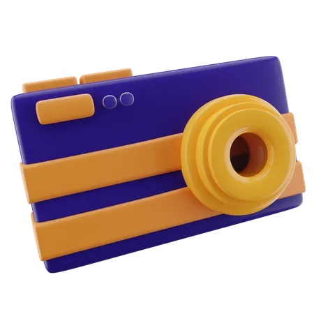 Pocket Mirrorless Digital Camera  3D Icon