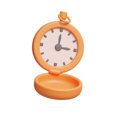 Pocket Watch  3D Icon