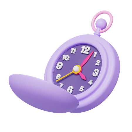 Pocketwatch  3D Icon