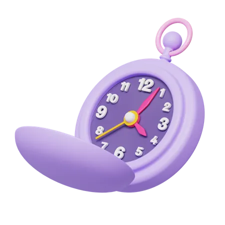 Pocketwatch 3D Icon