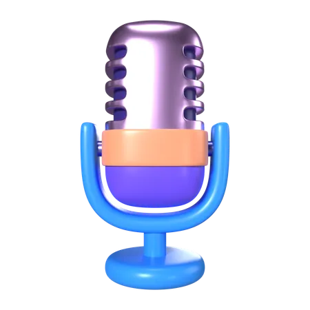This Is Podcast 3 D Render Illustration Icon It Comes As A High Resolution PNG File Isolated On A Transparent Background The Available 3 D Model File Formats Include BLEND OBJ FBX And GLTF 3D Icon