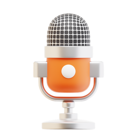 Podcast  3D Icon