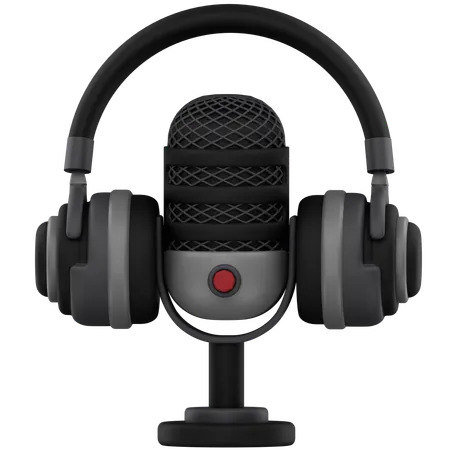 Podcast  3D Icon