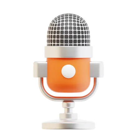 Podcast  3D Icon