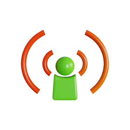 Podcast  3D Illustration